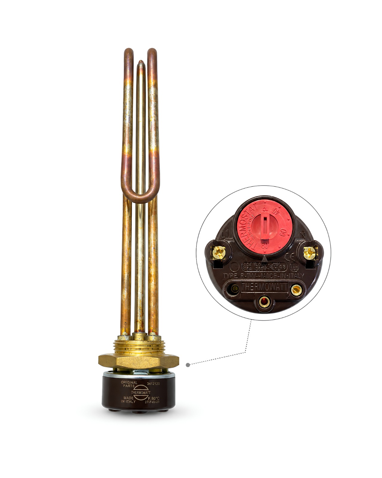 Water Heater Element With Thermostat 3000W