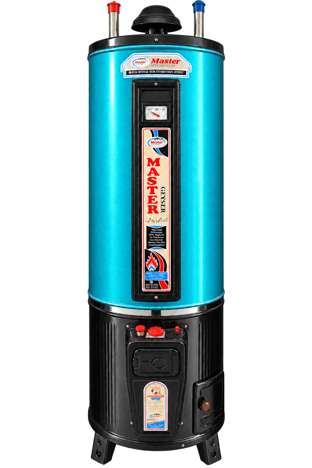 Electric And Gas Water Geyser MRB-AG-ME 35 Gallon - Image 4