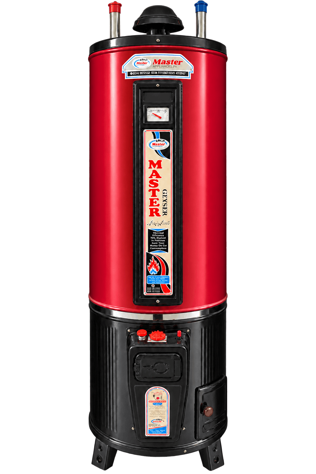 Electric And Gas Water Geyser MRB-AG-ME 35 Gallon - Image 3