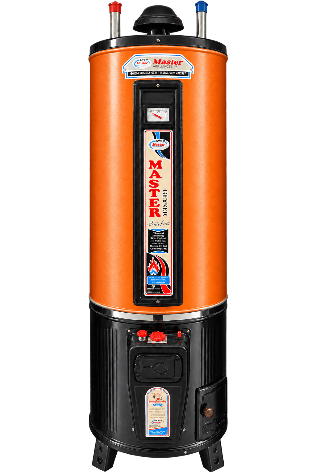 Electric And Gas Water Geyser MRB-AG-ME 35 Gallon - Image 7