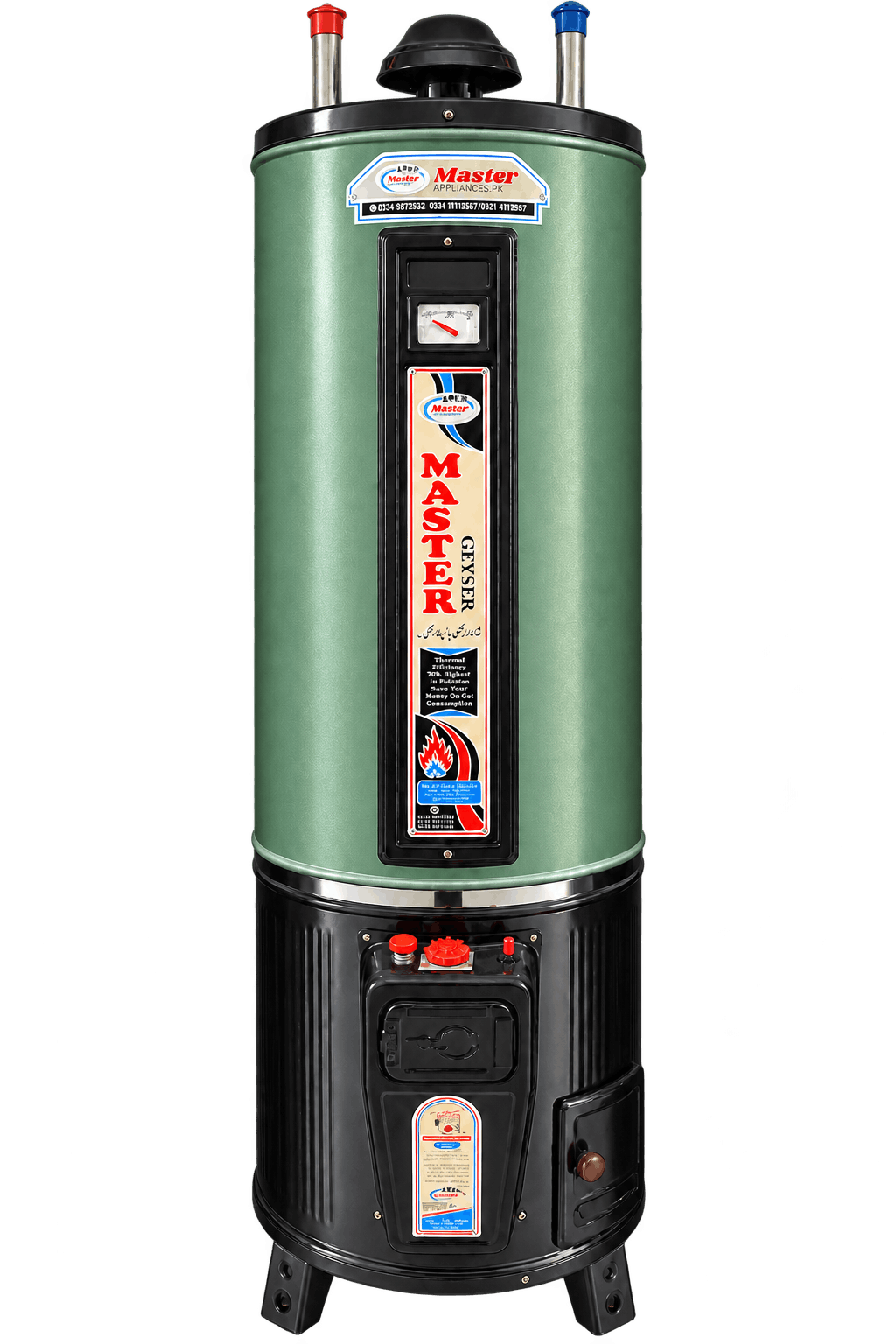Electric And Gas Water Geyser MRB-AG-ME 35 Gallon - Image 6